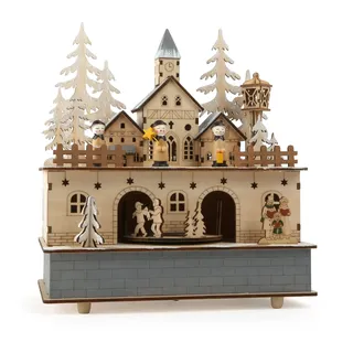 Small Foot Company Spieluhr & Lampe Kleines Dorf