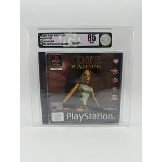 TOMB RAIDER VGA 85 Black Label **PS1 Playstation 1 NEU Sealed RARE