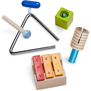 HABA Klangspiel-Set Klangfreude Abmessungen Anzahl Teile Mehrfarbig 305922