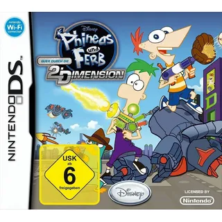 Disney Phineas und Ferb: Quer durch die 2. Dimension (NDS)