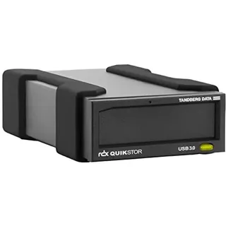 Tandberg RDX External Drive kit with 500GB, Black, USB3+ Includes Windows Backup and Apple Time Machine Support 8863-RDX