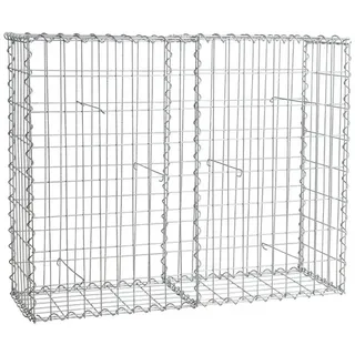Estexo Gabione Steingabionen Steinkorb Gabionen Wand Drahtkorb 30 cm