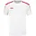 kurzarm Trikot Herren 004 weiß/rot L