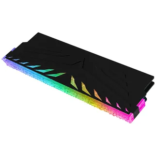 KAHDGSS ARGB RAMs Kühlkörper leiten Strahlung und Sorgen für RGB Beleuchtung bei DDR5-DDR4-DDR3-DDR2-Speichermodulen zur Speicherkühlung