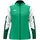 Trainingsjacke Grün/Weiß/Dunkelgrün S