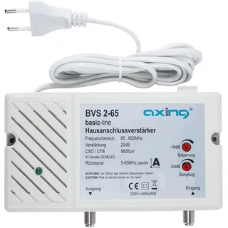 Axing BVS 2-65 Kabel-TV Verstärker 25 dB