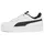 Plateau Sneaker Damen 03 white/black/silver 42.5