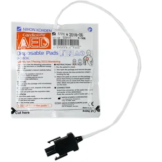 nihon kohden deutschland gmbh Nihon Kohden AED Elektroden für AED-3100 und 2100 Erwachsene/Kinder