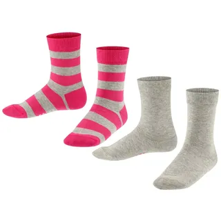 Falke Unisex Socken 2er Pack FALKE Happy Stripe 2Pack So