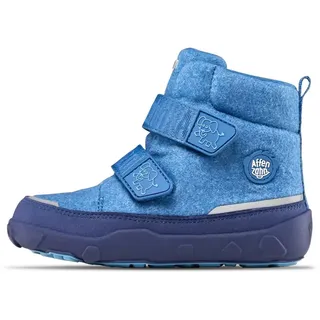 Affenzahn Winterstiefel Wolle Comfy Blau, 23