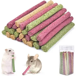 Timothy Heu Sticks 25Stück für Hamster Kaninchen Chinchilla