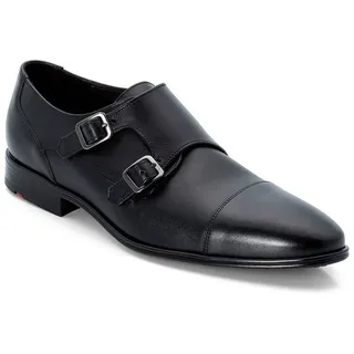 LLOYD Herren Slipper Mailand, Männer Businessschuhe,lose Einlage,Normalweit,Halbschuhe,Schlupfschuhe,schluepfschuhe,Loafer,man,SCHWARZ,39 EU