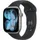 GPS 46mm Aluminium Space Gray Sport Band Black S/M