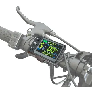 E-Bike S866 LCD TFT Display, elektrisch farbig elektronisch LCD-Display Meter Display 24V 36V 48V UART NO.2 Protokoll