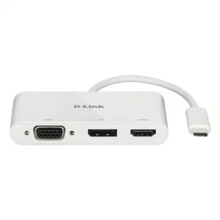 D-Link DUB-V310 USB-C 3-Port Video Adapter