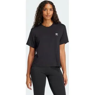 Snakeskin Trefoil T-Shirt - Black - S