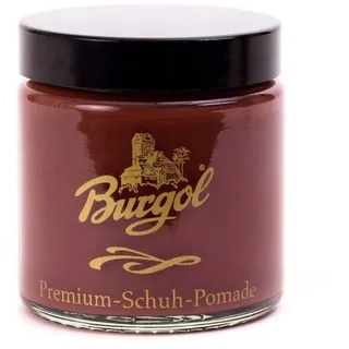 Burgol Pomade - die Schuhcreme von Burgol im Glastiegel Lederpflege braun