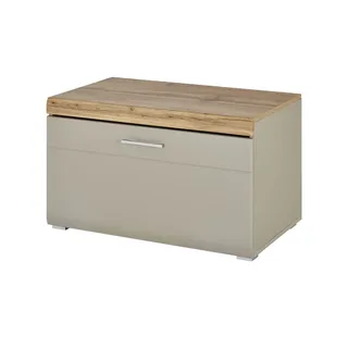 Innostyle Fun Plus II Lowboard 80x51x47 cm Grau/Braun Holz