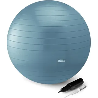 Amazon Basics Yoga- und Pilates-Übungsball Türkis 58-66 cm