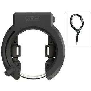 Abus Granit 6950 Rahmenschloss mit Kette | Rahmenschlösser - schwarz/grau