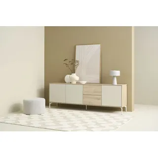 Schöner Wohnen Kollektion Sideboard Laboe ¦ holzfarben ¦ Maße (cm): B: 197 H: 67