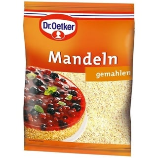 Dr. Oetker Mandeln gemahlen, 5er Pack (5 x 100 g)