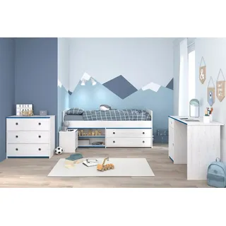 Parisot Kinderzimmer-Set 4-tlg. SMOOZY 37" Weiß