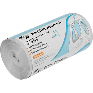 Deiss UNIVERSAL PLUS® 30,0 l transparent 9 μm, 40 St.