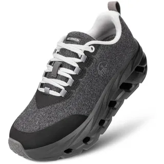 Giesswein Wool Dream Women – Damen Merino Sneaker mit ETPU Luftkissensohle, rutschfeste Gummisohle, Leichter Komfortschuh für Alltag & Freizeit - 40 EU