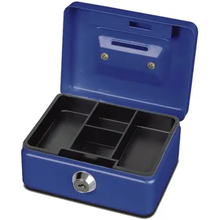Maul Geldkassette mit Münzeinwurf 12,5x9,5x6cm blau