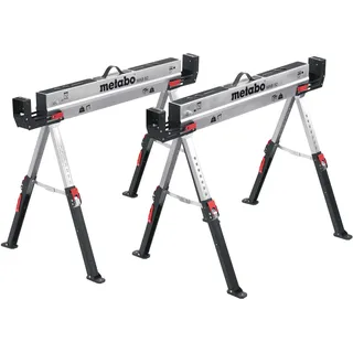 Metabo Arbeitsbock Stahl 820 mm Schwarz 2 Stk. klappbar