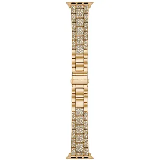Michael Kors Damenband Apple Watch 38 mm 40 mm 41 mm Edelstahl goldfarben, MKS8041