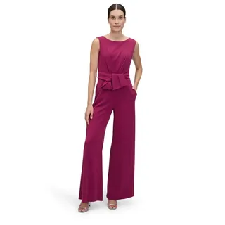 Vera Mont Damen Jumpsuit mit weitem Bein 40, Sweet Berry - 40