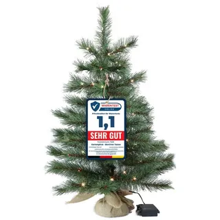 Gartenpirat Künstlicher Weihnachtsbaum 60 cm beleuchtet batteriebetrieben