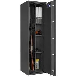 Stabilit Waffenschrank Country 213  (Geeignet für: Gemeinsame Aufbewahrung von Waffen und Munition, Einstellhöhe: Max. 1.318 mm, Doppelbart-Hochsicherheitsschloss, Halterungen: 3, Sicherheitsstufe: Widerstandsgrad 1)