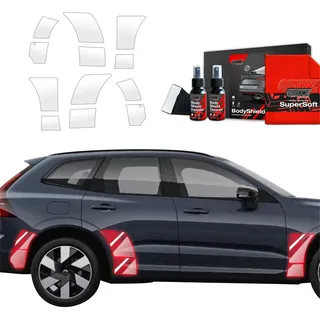 12in1 Schutzfolie Grizz Protector für hinteren & vorderen Seitenschweller - Volvo XC60 2 (2022-2025)