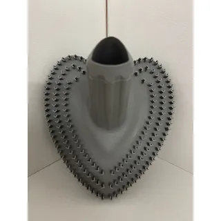 ProWIN V7 LINE HERZILEIN WC Bürste grau