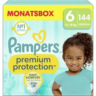 Pampers Premium Protection Gr. 6 (13-18 kg) 144 St.
