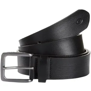 Tom Tailor "TTSCOTT", Herren, Gr. 11,5, schwarz, Rindsleder, unifarben, Gürtel Ledergürtel, 3,5 cm breit, Herrengürtel, Jeans und Casual, bis Gr. 120