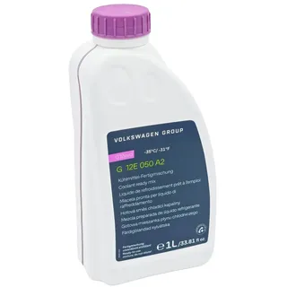 Volkswagen G12E050A2, Kühlflüssigkeit G12evo Kühlmittel Fertigmischung, Ready mix, 1 Liter