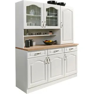 WIHO KÜCHEN Küchenbuffet Linz 150 x 0 x 0 cm Weiß