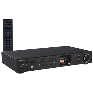 VR-Radio WLAN-Internetradio-Receiver, DAB+/UKW, CD, Bluetooth, 200 W, schwarz