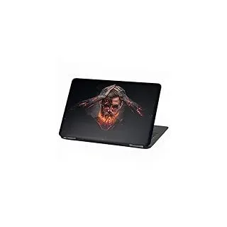 Laptop Folie Cover: Strange Klebefolie Notebook Aufkleber Schutzhülle selbstklebend Vinyl Skin Sticker (17 Zoll, LP1 Fire Beard)
