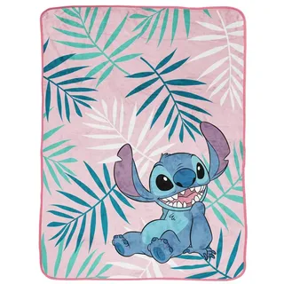 Disney Kinderdecke Disney Lilo und Stitch", Decke, kuschelig 130 x 150 cm