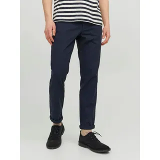 JACK & JONES Marco Slim Chinohose in Dunkelblau-W31 / L34