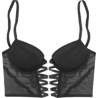 LASCANA Corsage Damen schwarz Gr.70 Cup D