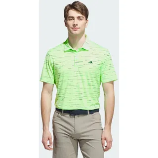 adidas Ultimate365 Mesh Glimmer Print Poloshirt grün XL