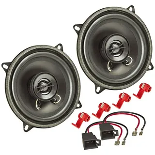 tomzz Audio 4045-008 TA13.0-Pro Lautsprecher Einbauset kompatibel mit Renault Clio Scenic Megane Laguna 130mm Koaxial System