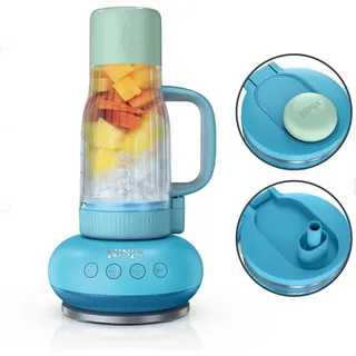 Ninja BlendBoss To-Go-Becher-Mixer DB351EUBL Blau