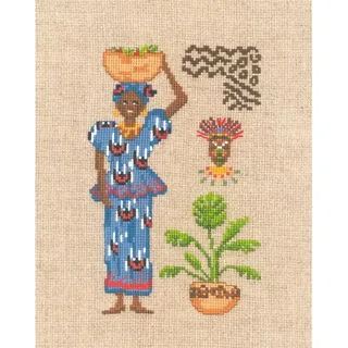le bonheur des dames Kreuzstich Set